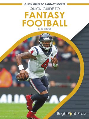 cover image of Quick Guide to Fantasy Football